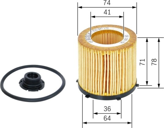 Oljefilter BOSCH F 026 407 178
