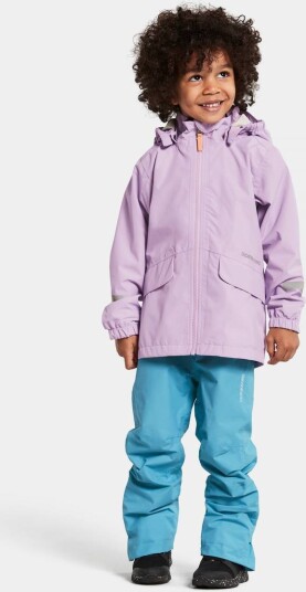 Didriksons Norma 2 Skalljakke Til Barn, Digital Purple