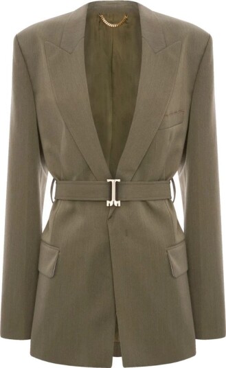 Victoria Beckham Dame Jakker Grønn S, Victoria Beckham Dame Jakker Grønn S,