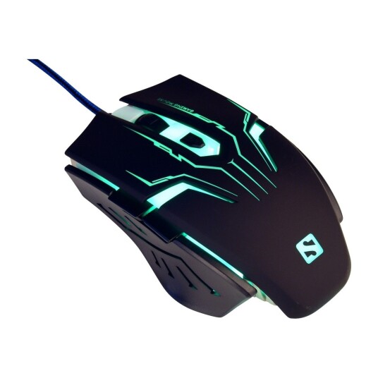 Sandberg Eliminator Mouse Datamus Høyre Hendt USB Type A 2400 dpi Sandberg Eliminator Mouse Datamus Høyre Hendt USB Type A 2400 dpi