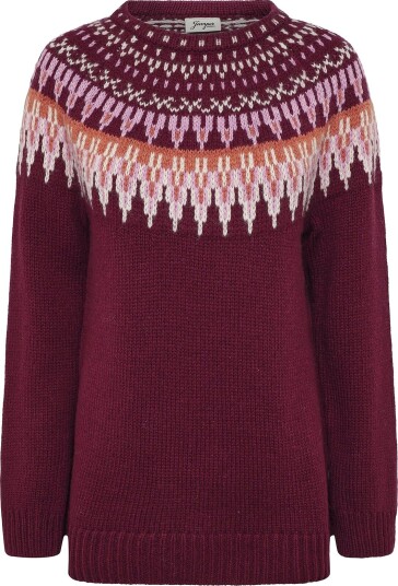 Jumperfabriken Veda Jumper BURGUNDY XS