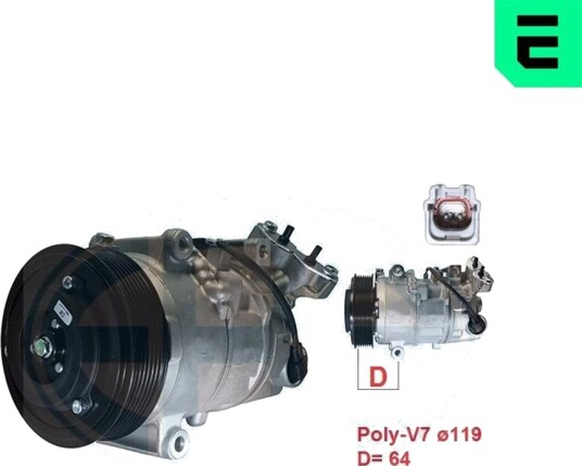 AC-kompressor ERA 670135