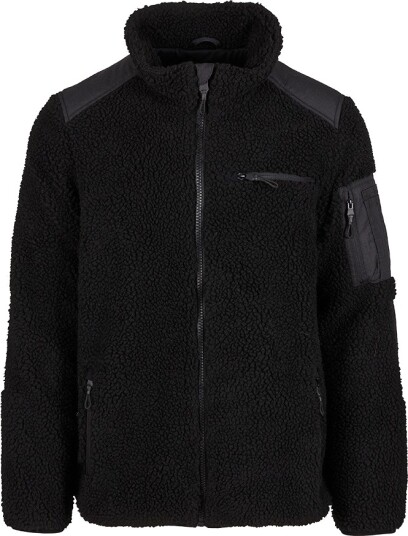 Brandit Ramble Teddyfleece jakke for menn Svart