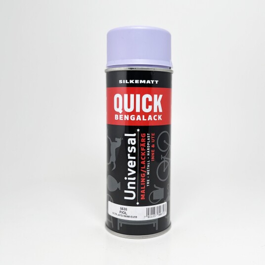 Quick Bengalack Silkematt Spray Fiol 5638 Quick Bengalack Silkematt Spray Fiol 5638