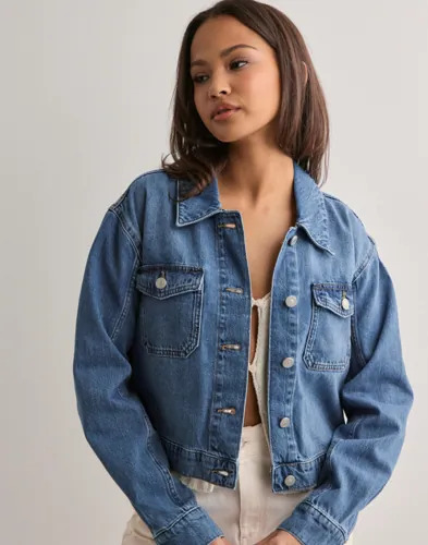 Only Blå Onllumi Ls Jacket Dnm Pim Noos