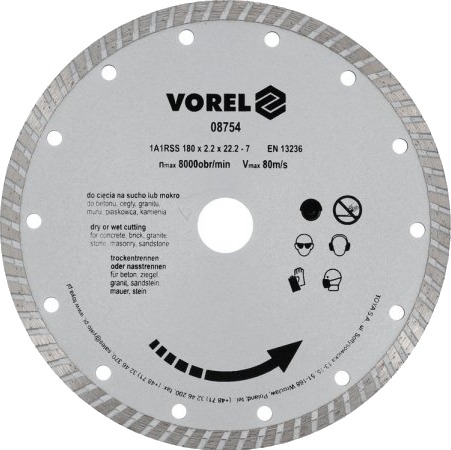 Vorel 08754 Vinkelslip-Tilbehør