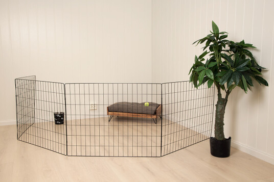 Hundegjerde Hundegjerde 4Stk Svart Hundegjerde Hundegjerde 4Stk Svart