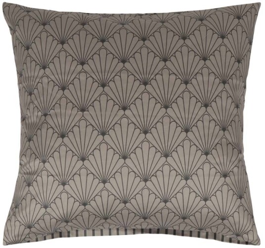Borg Living Putetrekk - 60x63 cm - 100% Bomullssateng - Fan grey