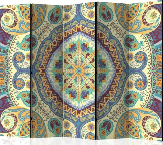 Romdeler - Pastel mosaic II 225x172 - Artgeist sp. z o. o.