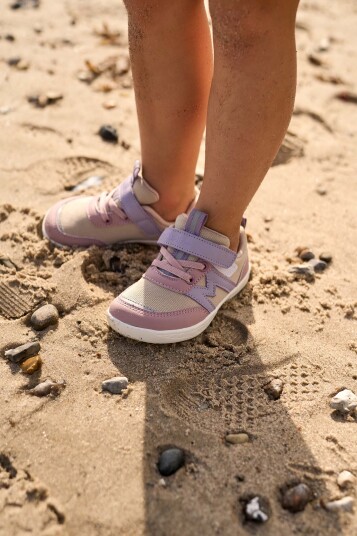 Mikk line Barefoot Sneakers Mauve Shadows Dark 31
