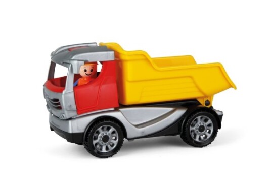 Lena Truckies Dump Truck Truck Inne/Ute 2 År Grå Rød Gult Lena Truckies Dump Truck Truck Inne/Ute 2 År Grå Rød Gult