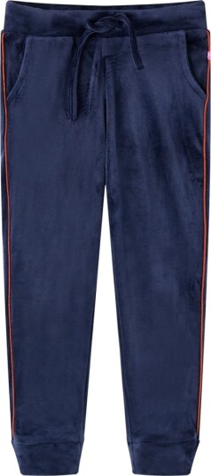 Joggebukser for barn marineblå 104