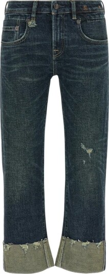 R13 Dame Jeans Blå W27,