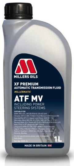 Transmisjonsolje MILLERS XF Premium ATF MV 1L