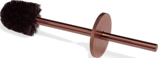 Blue Label Toiletbørste Indsats Børstet Bronze Med Facet Låg Blue Label Toiletbørste Indsats Børstet Bronze Med Facet Låg