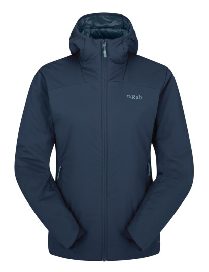 Rab Xenair Alpine Light Jacket Wmns Tempest Blue Size 08