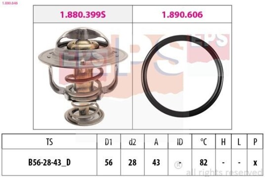 Termostat EPS 1.880.848 Termostat EPS 1.880.848