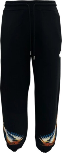 Marcelo Burlon Herre Bukser Svart M, Marcelo Burlon Herre Bukser Svart M,