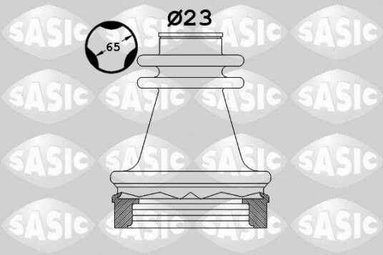 Sasic Mansjett drivaksel SASIC 4003472