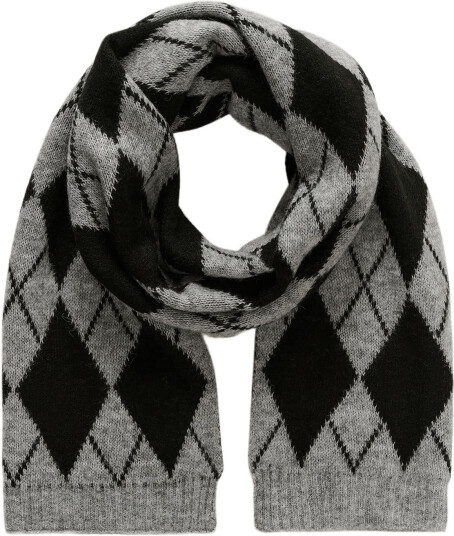 Kaffe Kaharlekin Scarf   Grey   ONE SIZE