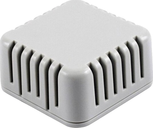 Hammond Electronics 1551V1gy Universalkabinet 40 X 40 X 20 Abs Lys Grå 1 Stk