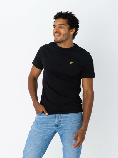 Lyle & Scott Plain T-Shirt Sort L Lyle & Scott Plain T-Shirt Sort L