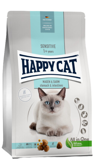 Happy Cat Veterinærfôr for Katt med Sensitiv Mage 4 kg Happy Cat Veterinærfôr for Katt med Sensitiv Mage 4 kg