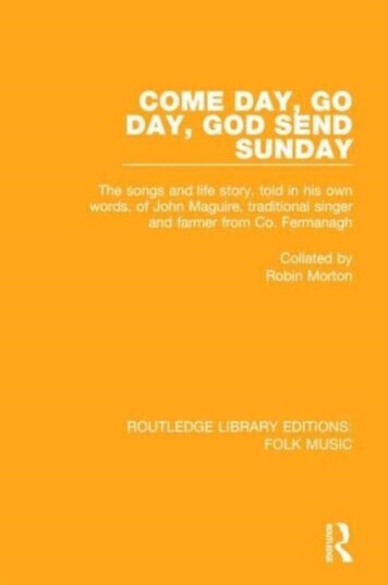 Come Day Go Day God Send Sunday