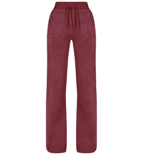 Juicy Couture Del Ray Pocketed Pant - Burgundy - XS