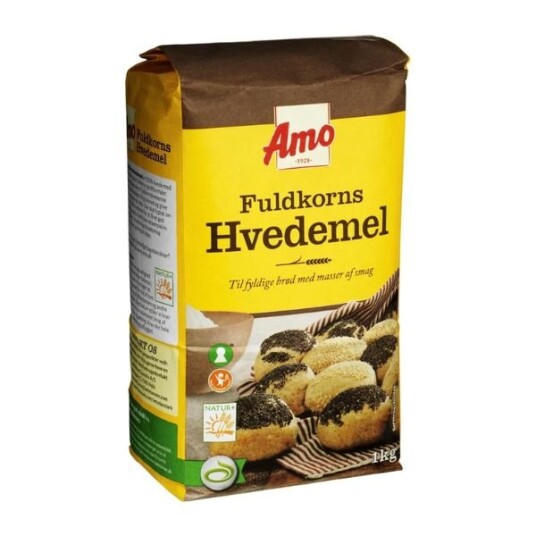 Hvetemel Fullkorn Amo 1kg