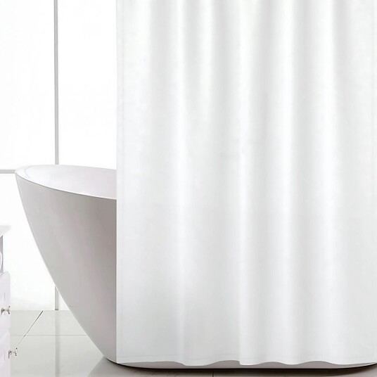 Habo Outlet: Dusjforheng 180x200cm Hvit Sb
