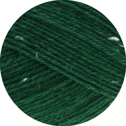 Lana Grossa Meilenweit 100 Tweed Garn 183 Flaskegrønn