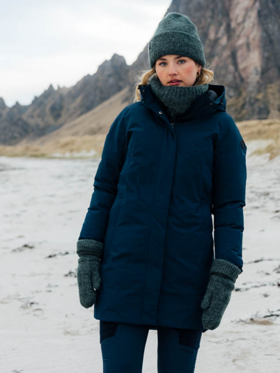 Twentyfour Aurora Warm Parkas Blå 34