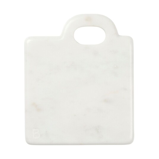 Broste Copenhagen Olina skjærefjøl 14x17 cm White marble Broste Copenhagen Olina skjærefjøl 14x17 cm White marble