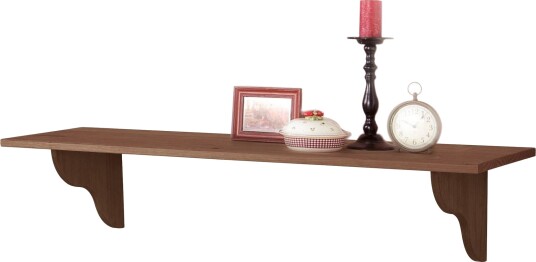 Ayala Hylle 120 cm Mørkebrun