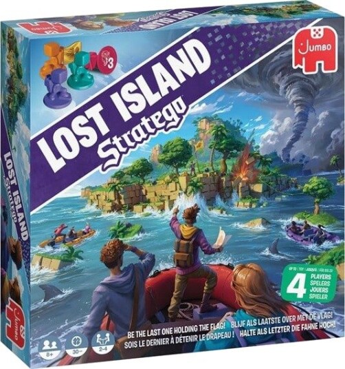 Jumbo Stratego Lost Island Brettspill