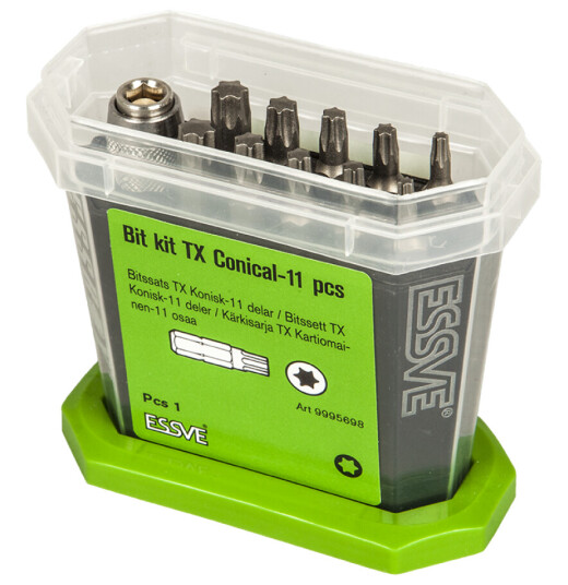 BITSSETT ESSBOX 11 DELER