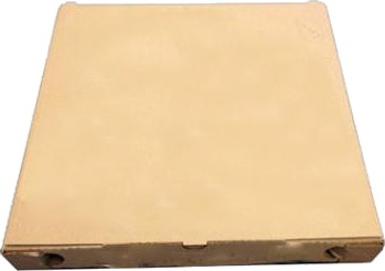 Pizzaæske 32x32x3 cm Brun uden tryk neutral 100 stk. Pizzaæske 32x32x3 cm Brun uden tryk neutral 100 stk.