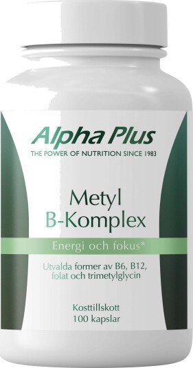 Alpha Plus Metyl B komplex 100 stk Alpha Plus Metyl B komplex 100 stk