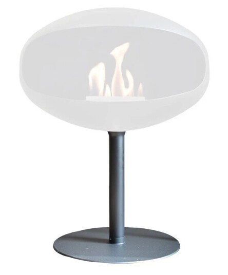 Cocoon Fires Svart Cocoon Pedestal fot Mattsvart