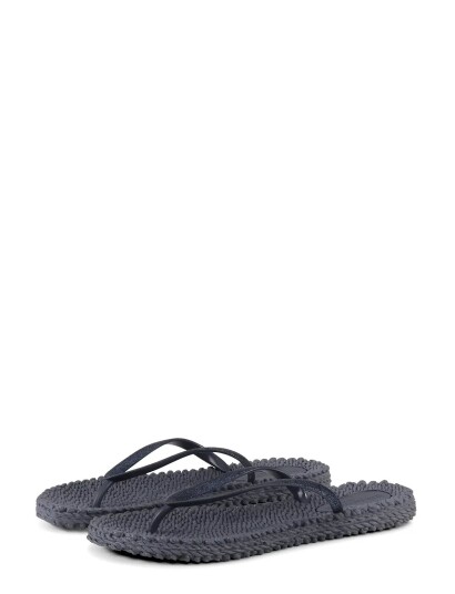 Ilse Jacobsen Flip Flops With Glitter   Blue   36