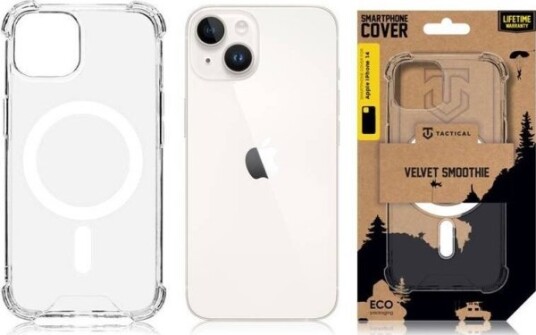Dėklas Tactical Magforce Plyo Dangtelis, Skirtas Apple Iphone 14 Skaidrus