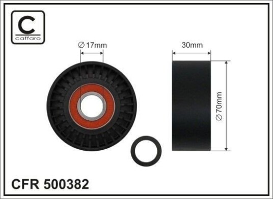 Strammehjul kilerem CAFFARO 500382