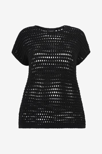 Gozzip   Bluse gKarma Knit   Svart