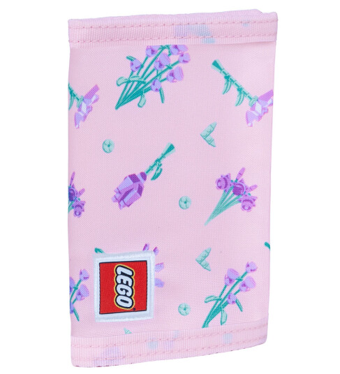 LEGO lommebok blomster