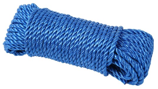 TAU BLÅTT 8mm 30m PP 6 BRUDDSTYRKE 192kg FUNDER