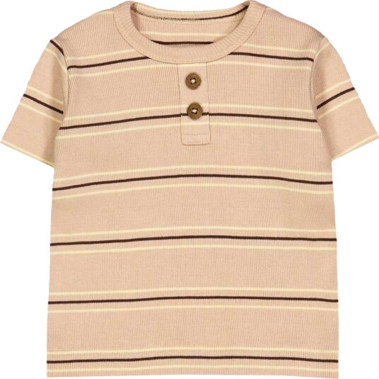 VACVAC T skjorte   Carly   Rib   Franske Frappé Stripes   VACVAC   9 10 år 134 140   T skjorte   Rosa