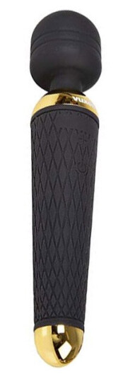 Black & Gold Massager Wand 20 Vibrations