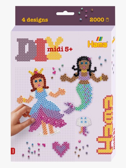 Hama Midi Opphengseske 3453 Prinsesse og havfrue Hama Midi Opphengseske 3453 Prinsesse og havfrue