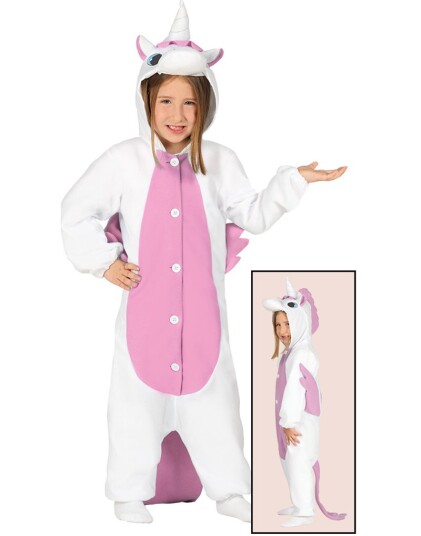 Kigurumi Rosa Unicorn Barnekostyme Strl 7 9 ÅR Kigurumi Rosa Unicorn Barnekostyme Strl 7 9 ÅR